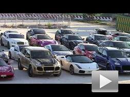 国产车停车场比赛视频,速度与激情的较量